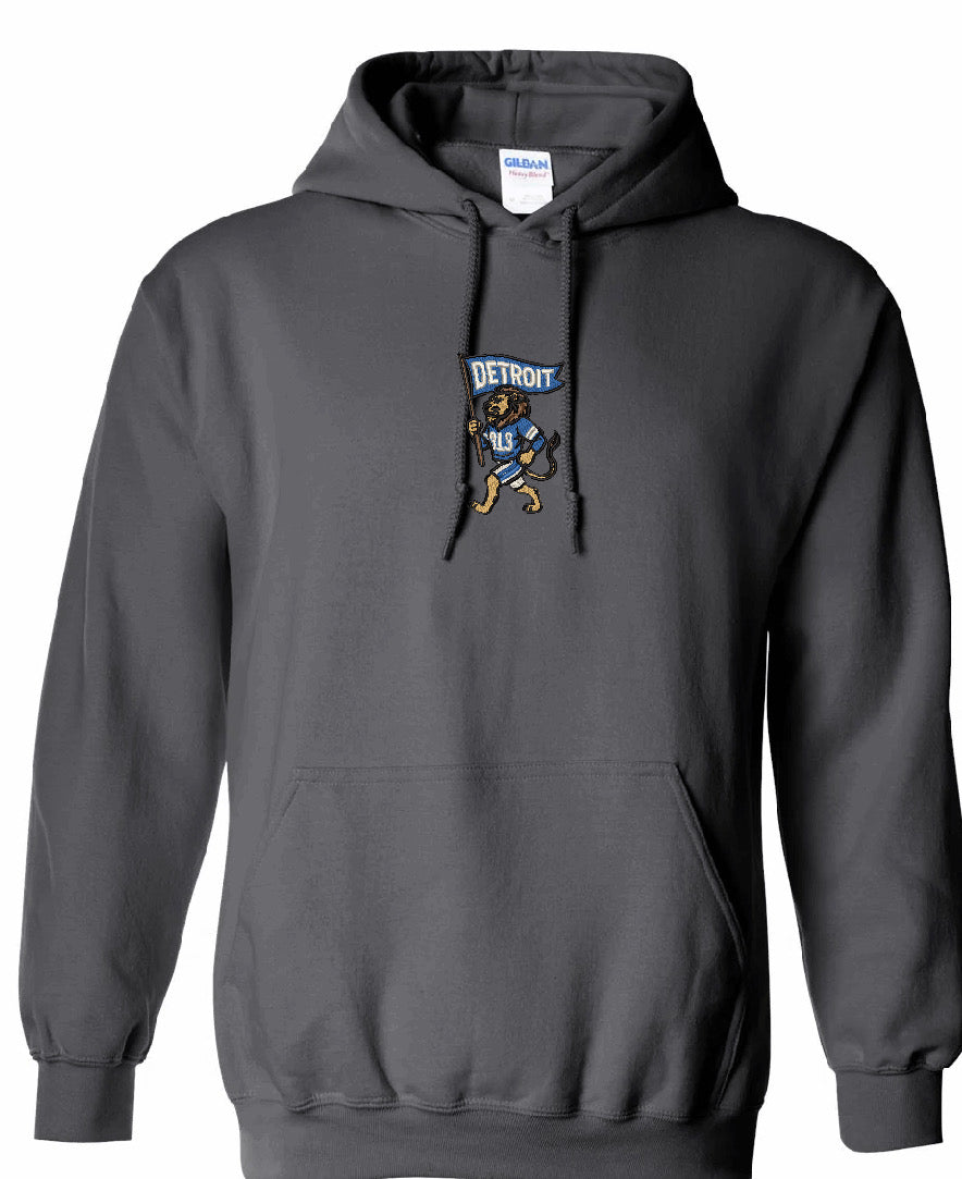 Lions Pennant Flag Hoodie