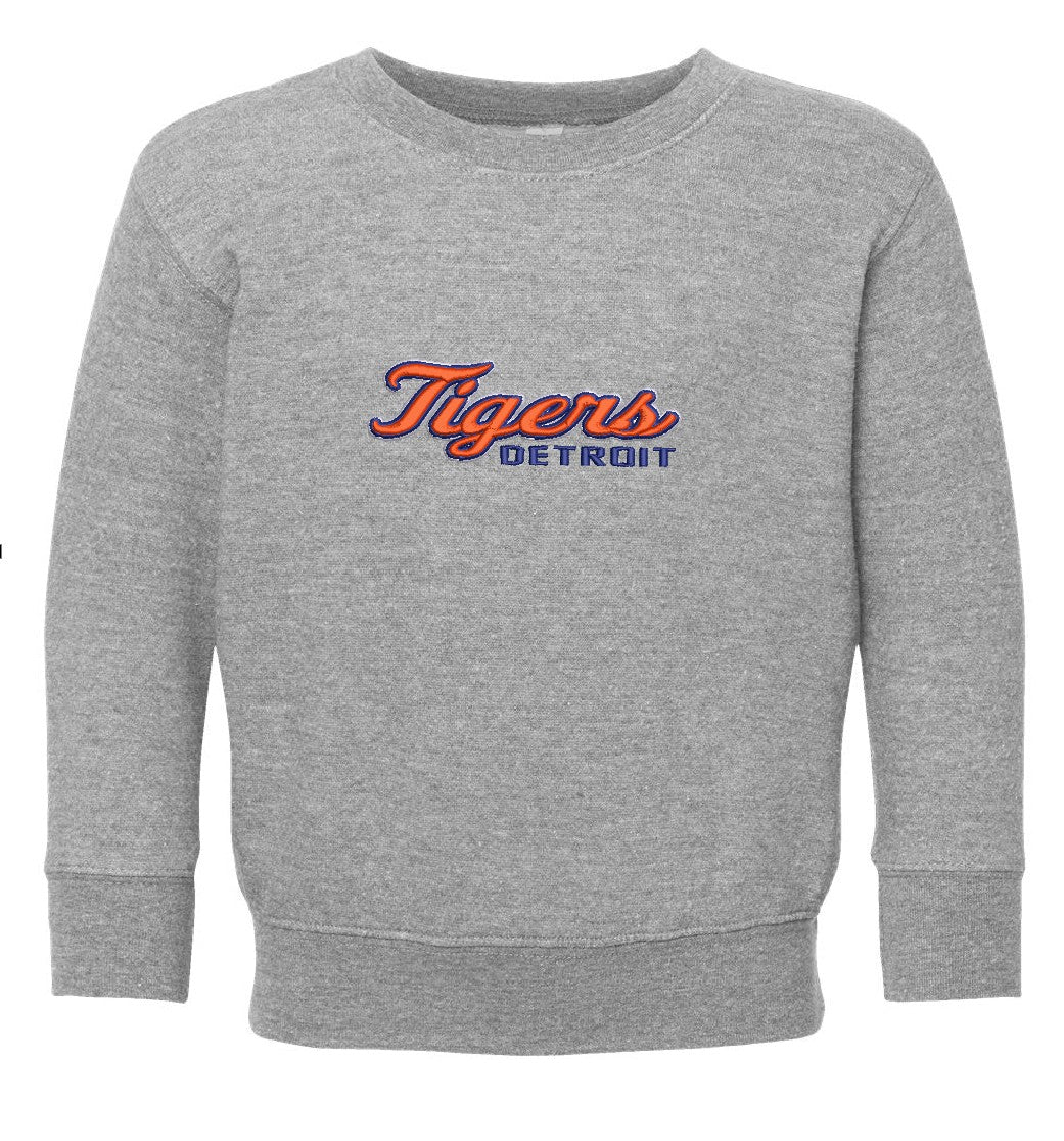 Tigers Embroidered Toddler Sweatshirt
