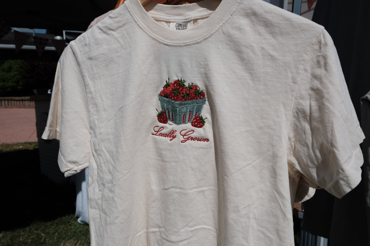 Locally Grown Strawberry Boxy Tee