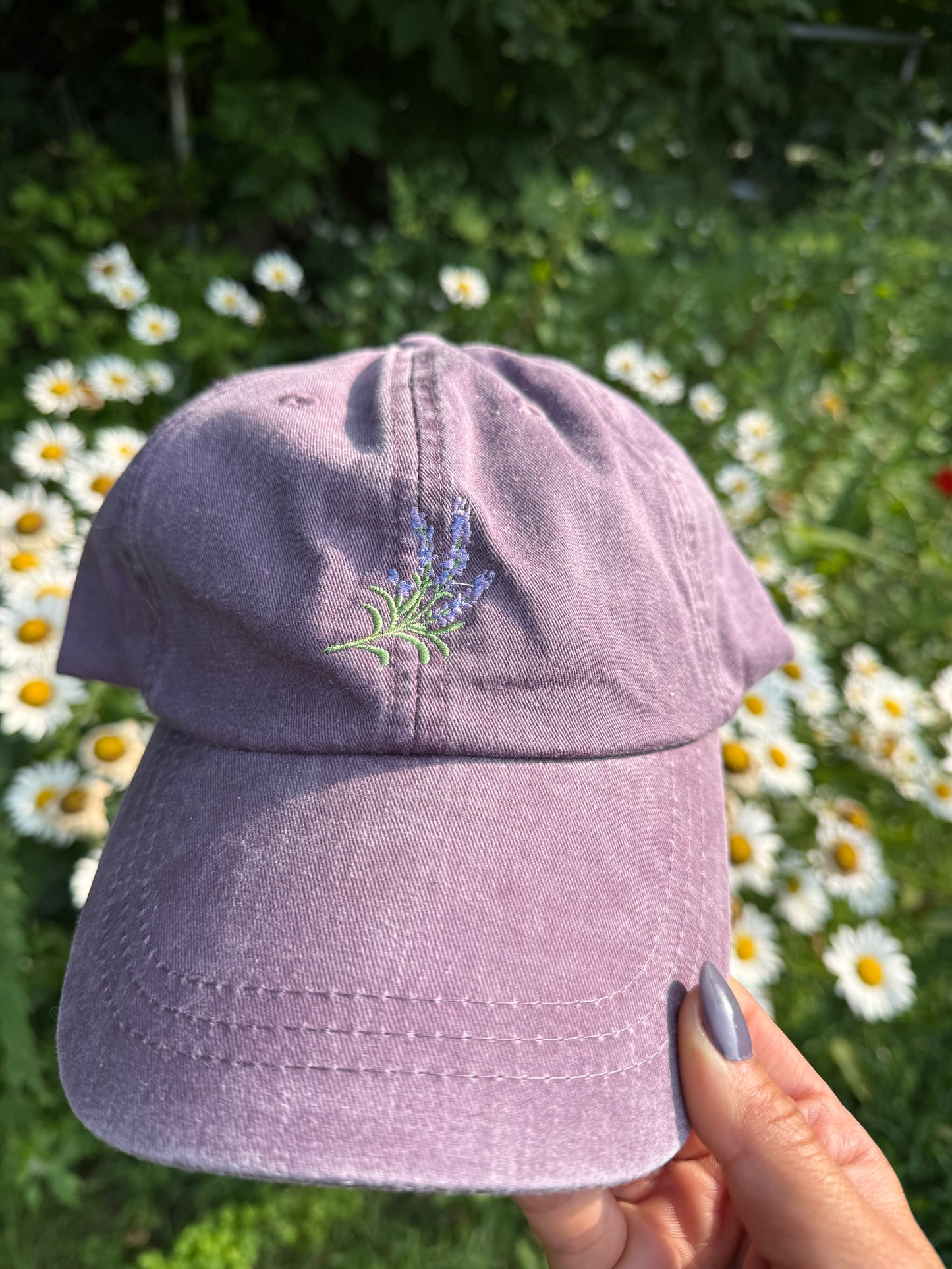 Lavender Hat