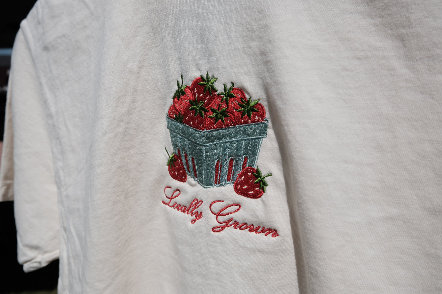 Locally Grown Strawberry Boxy Tee