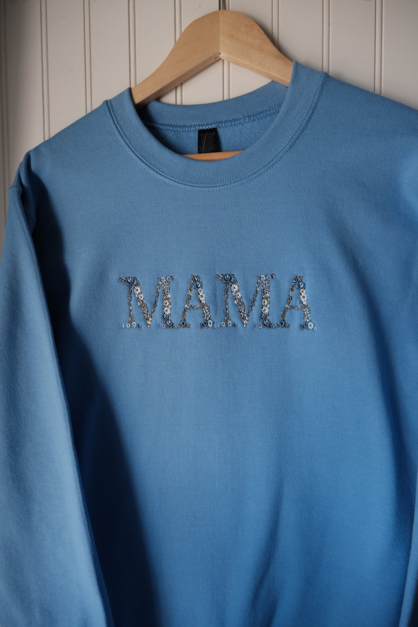 Personalized Floral Letter Name Sweatshirt