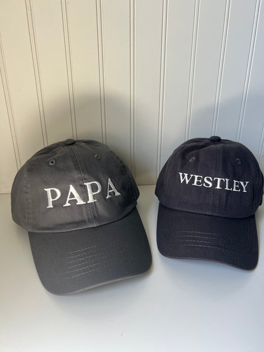 Custom Name Hat