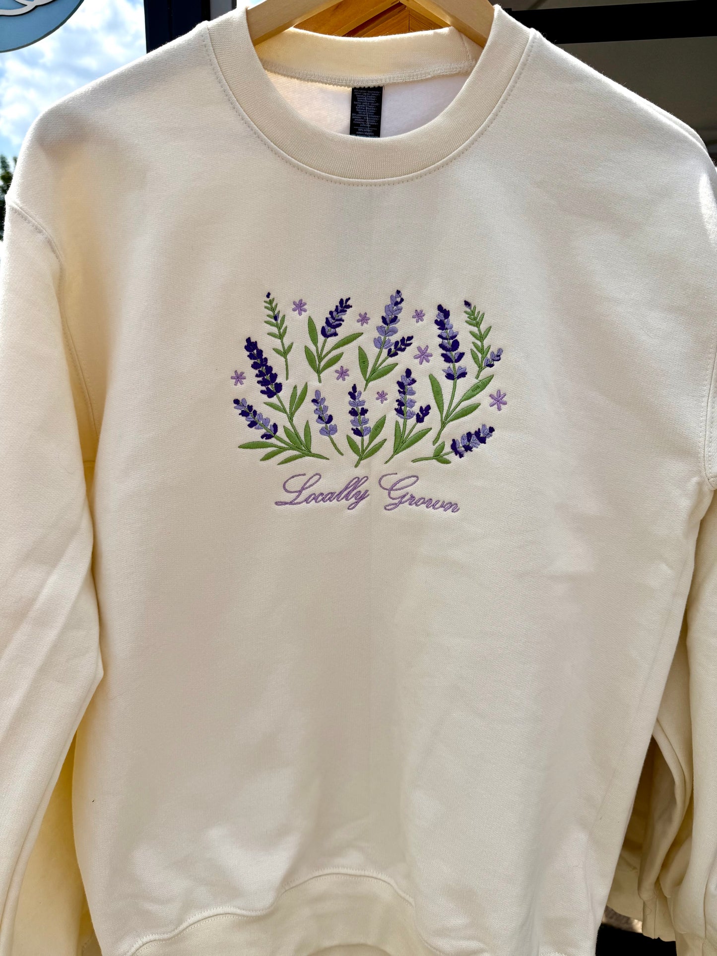 Locally Grown Lavender Sweatshirt
