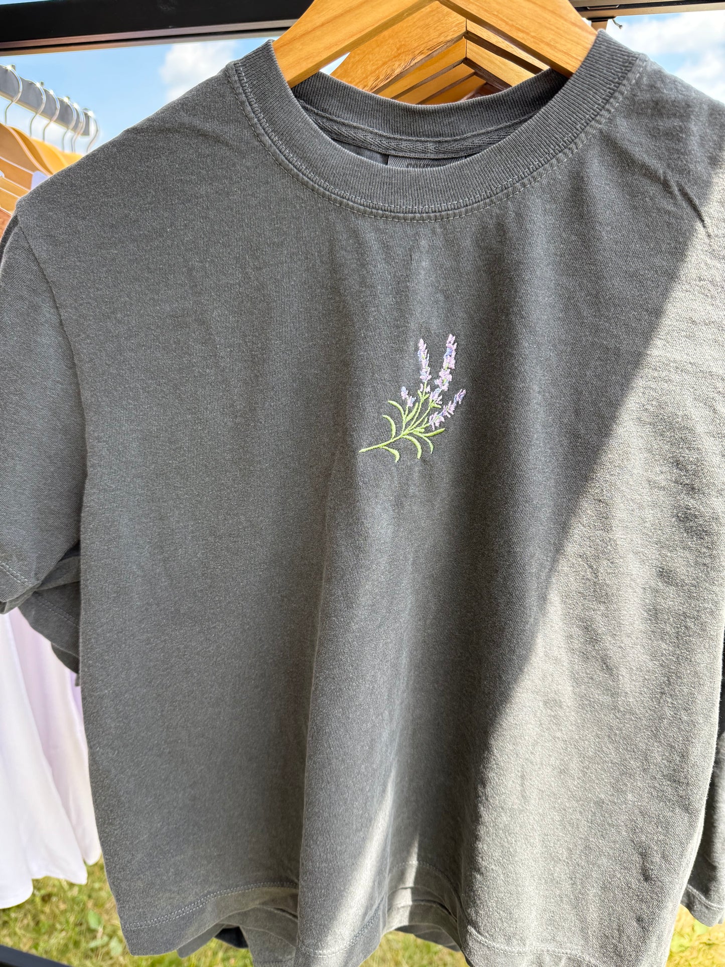 Lavender Boxy Tee