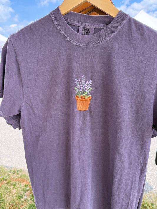Lavender Pot Tee