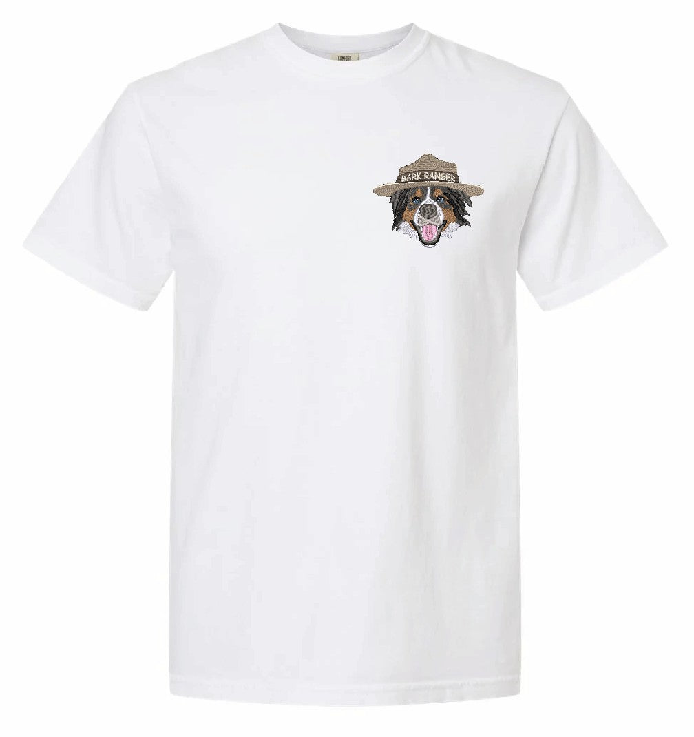 Bark Ranger Pet Portrait Adults T-Shirt