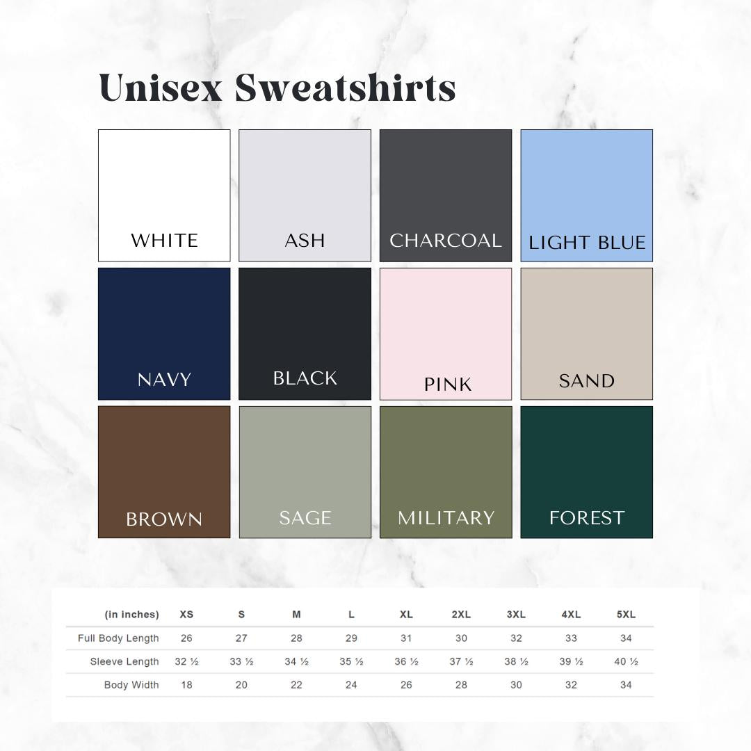 Mr. Mrs. Embroidered Sweatshirt